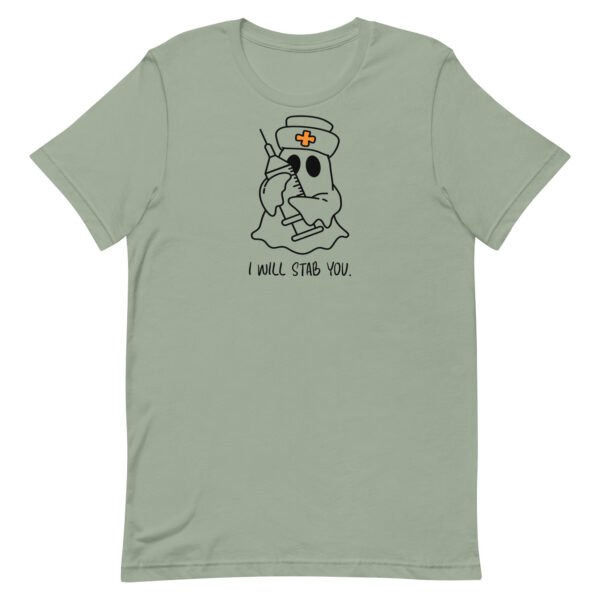 Ghost Nurse Unisex t-shirt - Image 3