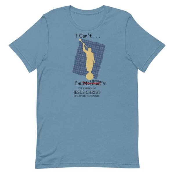 I Can't Unisex t-shirt - Image 3