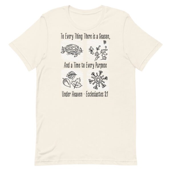 There is a Season Unisex t-shirt - Image 6