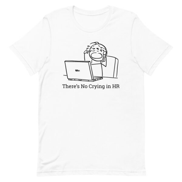 No Crying Unisex t-shirt - Image 8
