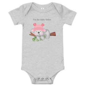 Koala Baby Sister Infant onesie