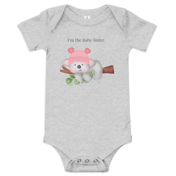 Koala Baby Sister Infant onesie