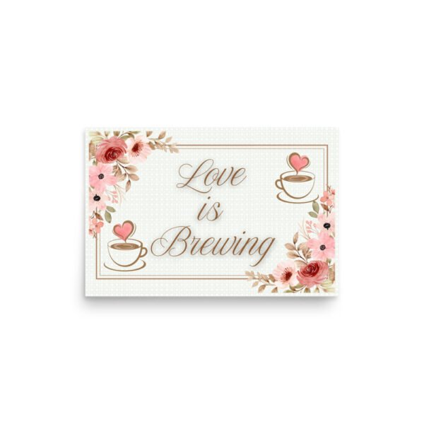 Love is Brewing Bridal Shower Poster - Image 2