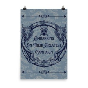 Greatest Campaign Engagement Party Poster Digital Download