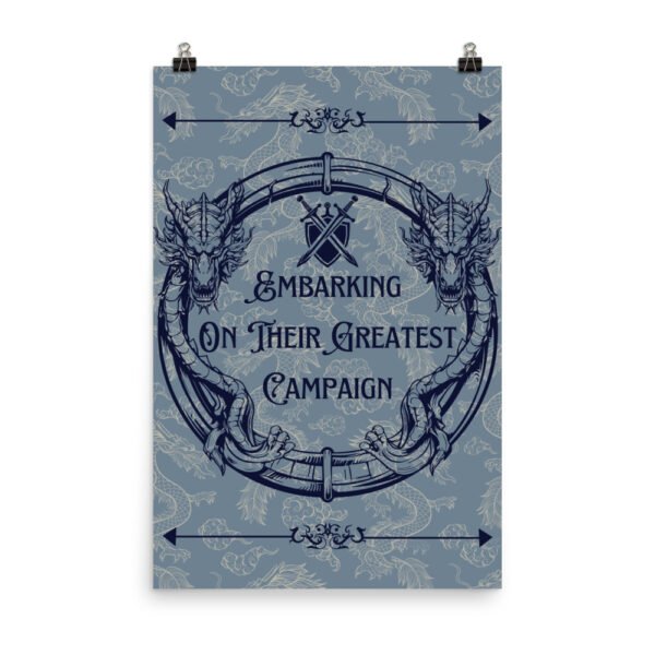 Greatest Campaign Engagement Party Poster Digital Download