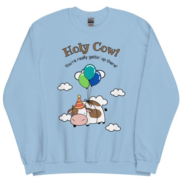 Getting Up There Birthday Unisex Sweatshirt - Image 2