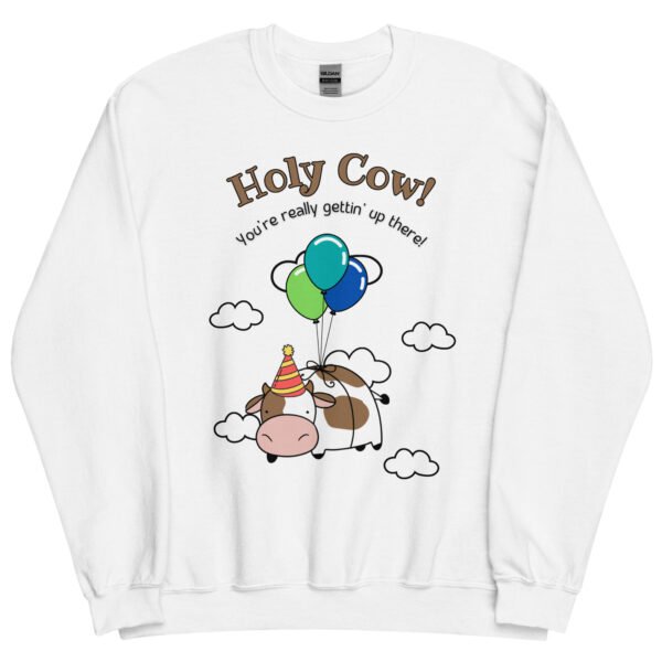 Getting Up There Birthday Unisex Sweatshirt - Image 4