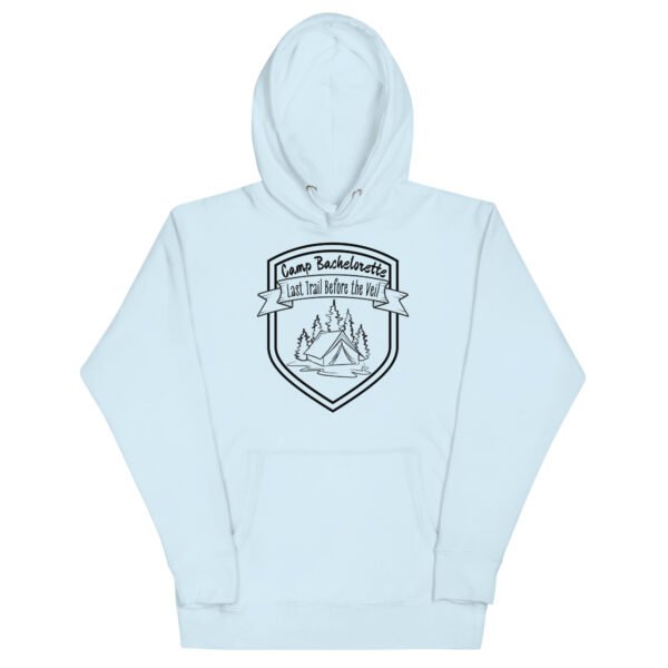 Camp Bachelorette Unisex Hoodie - Image 3