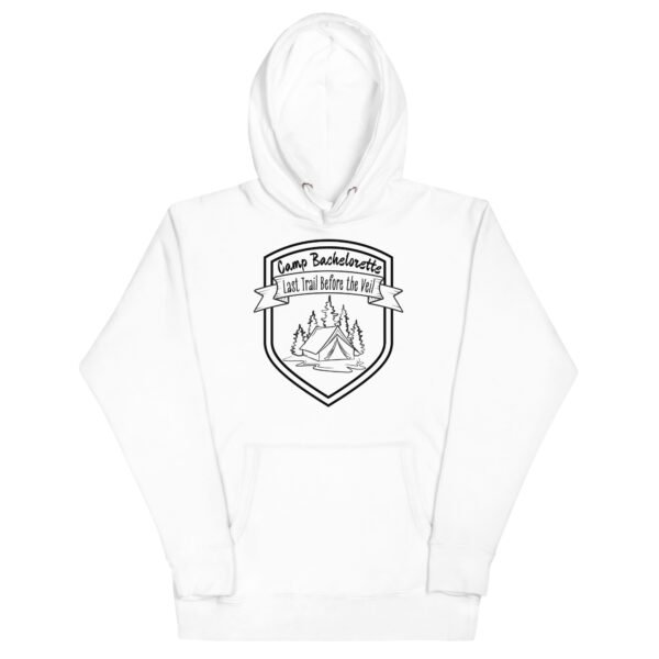 Camp Bachelorette Unisex Hoodie - Image 5