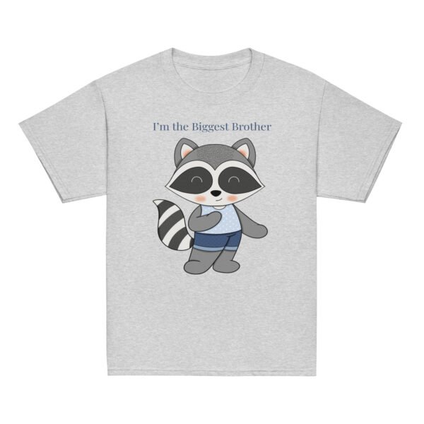 Raccoon Biggest Brother Youth classic tee - Image 2