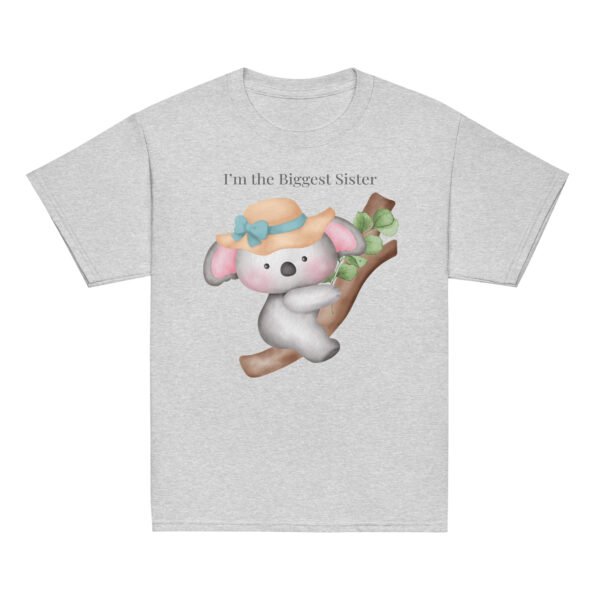 Koala Biggest Sister Youth classic tee - Image 2