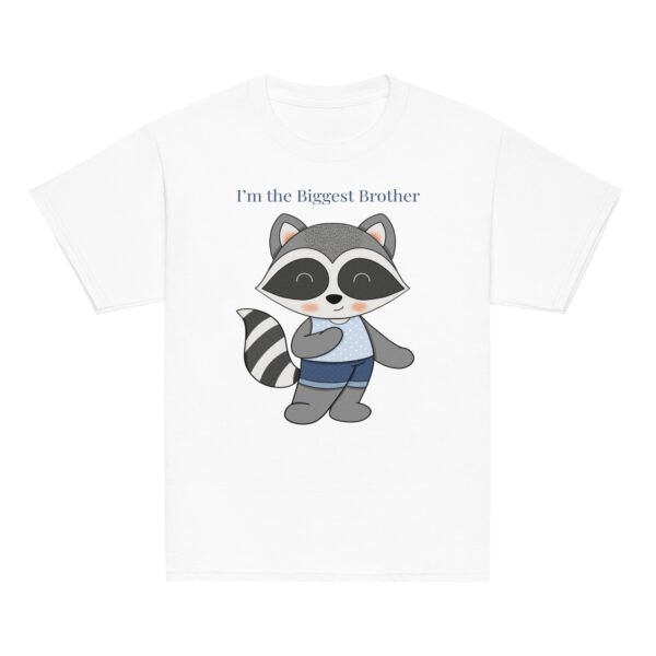 Raccoon Biggest Brother Youth classic tee - Image 3