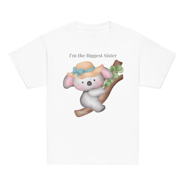 Koala Biggest Sister Youth classic tee - Image 4