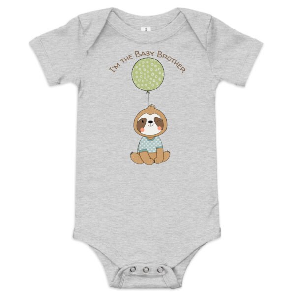 Sloth Baby Brother Infant onesie
