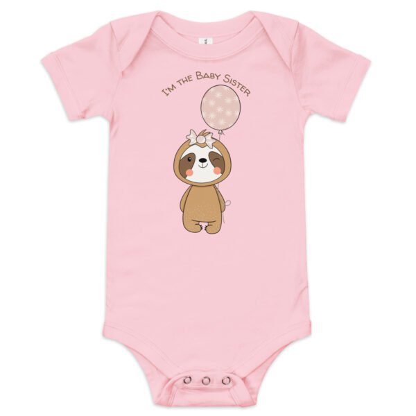 Sloth Baby Sister Infant onesie