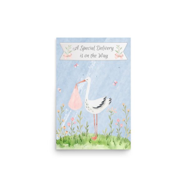 Special Delivery Baby Shower Poster - Image 2