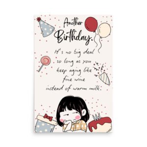 Another Birthday Party Poster