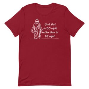 Do Right Unisex t-shirt