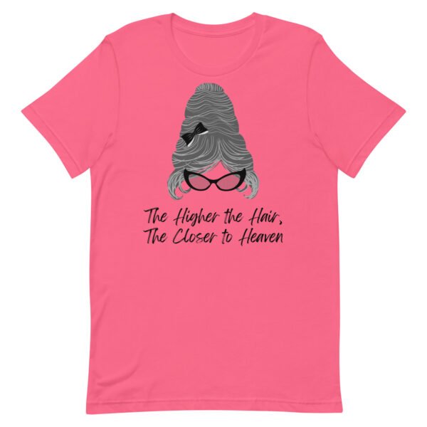 Higher the Hair Unisex t-shirt - Image 2
