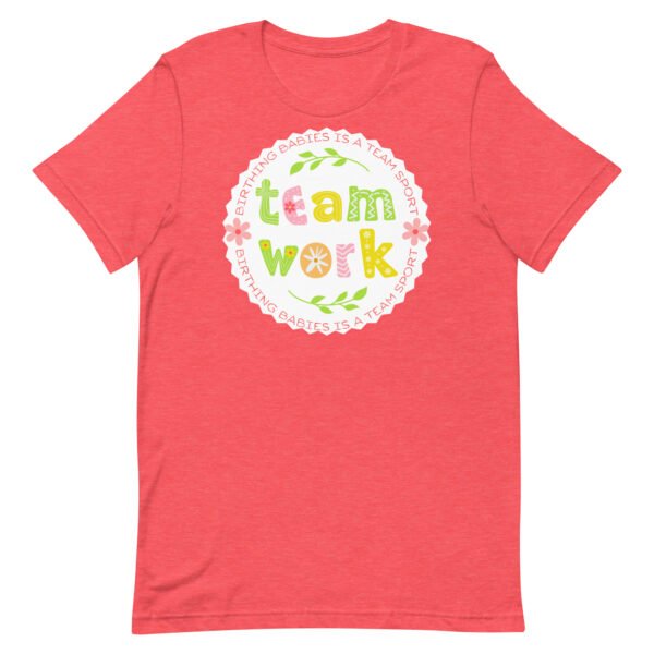 Birthing Babies is a Team Sport Unisex t-shirt