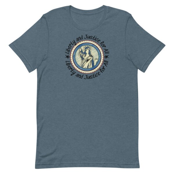 Liberty and Justice Unisex t-shirt - Image 2