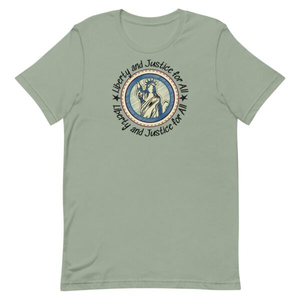 Liberty and Justice Unisex t-shirt - Image 3