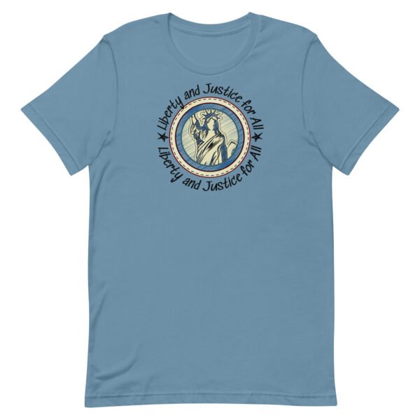 Liberty and Justice Unisex t-shirt
