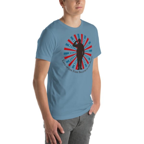 Because of the Brave Unisex t-shirt - Image 6