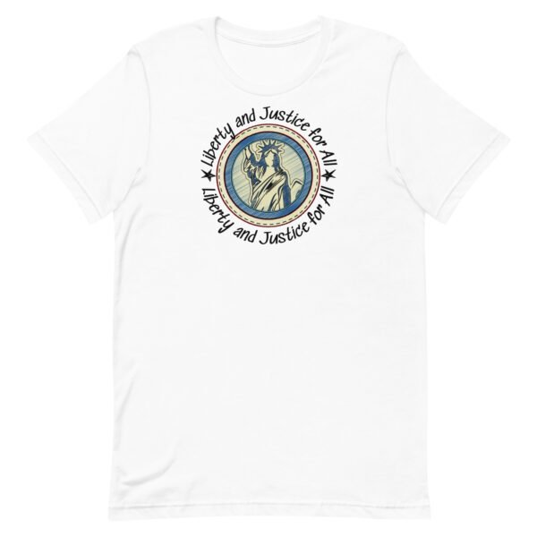 Liberty and Justice Unisex t-shirt - Image 6