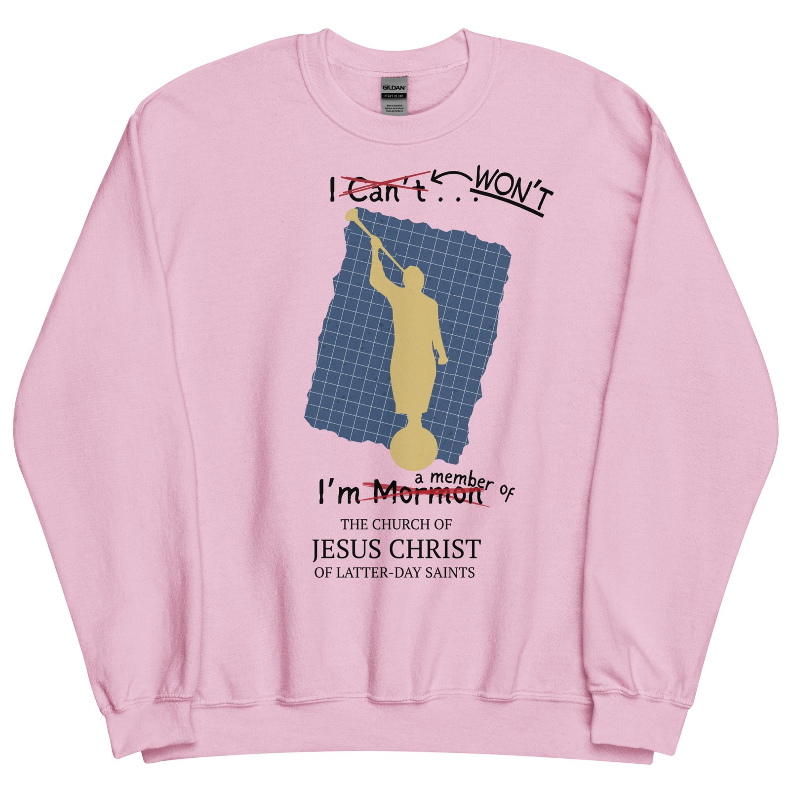 I Won't Unisex Sweatshirt - Image 4