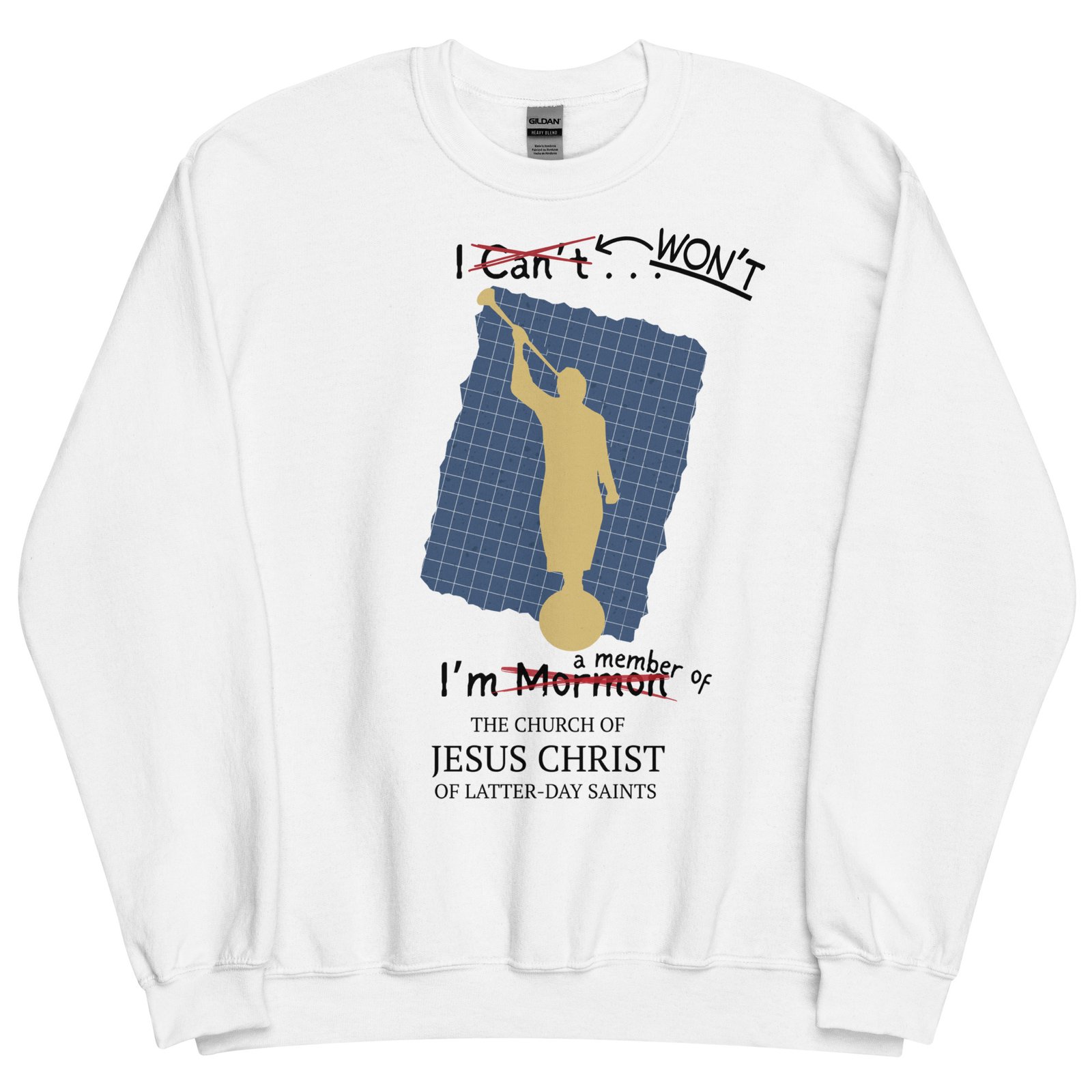 I Won't Unisex Sweatshirt - Image 5