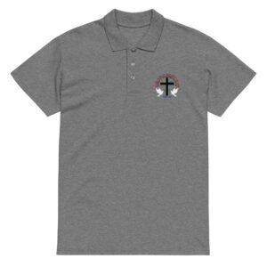 Papa Guac's Variety Show Premium pique polo shirt